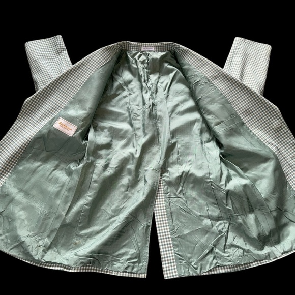 Vintage 70s 80s Richman Brothers Plaid Blazer Jacket Men Size 42R - Picture 5 of 8